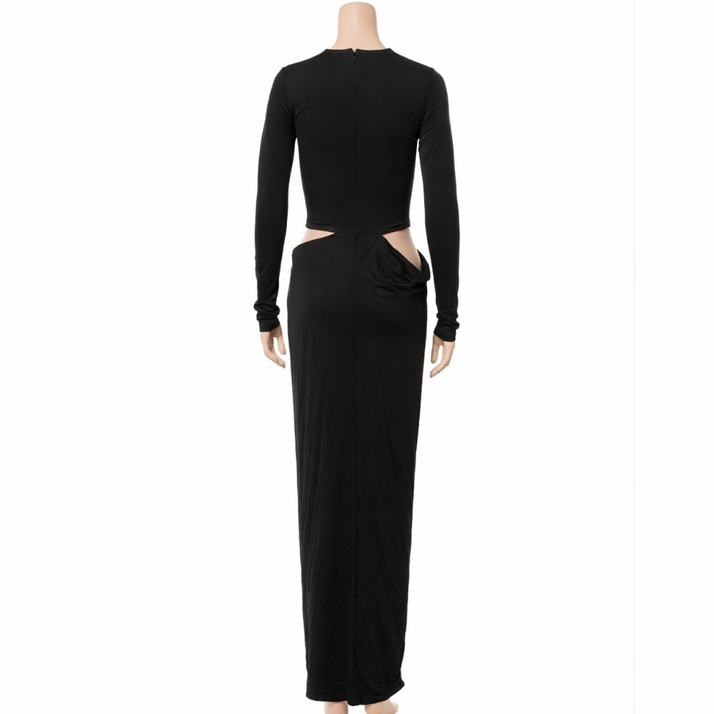 Cult Gaia Keri Black Gown US4/SM - Picture 7 of 7